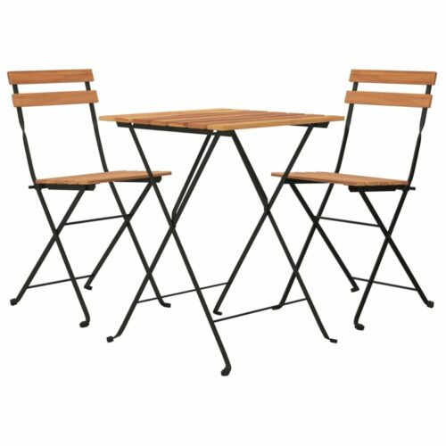 Teak wood bistro set