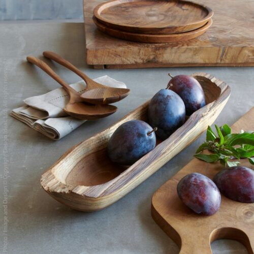 Teak root table