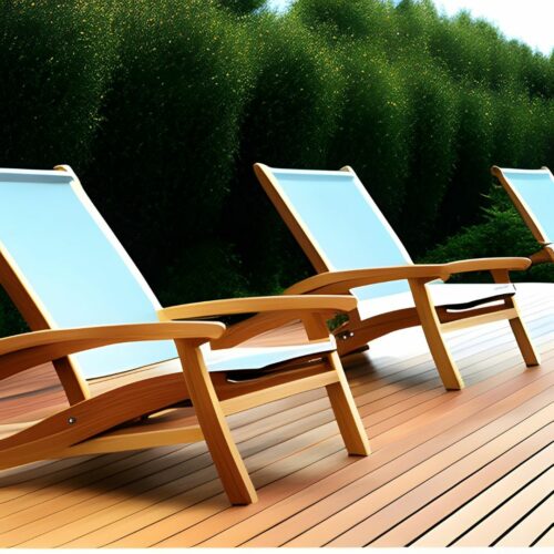 teak deck chairs