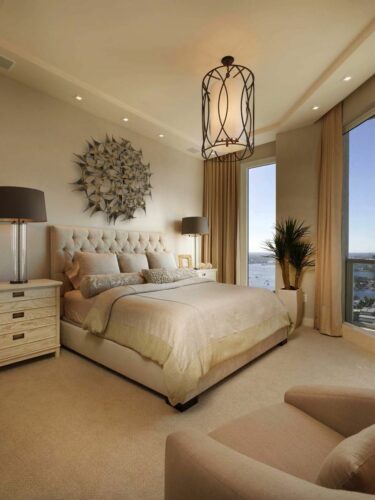 Furniture For A Glamorously Decorated Bedroom