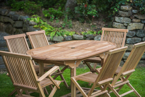 The Natural Aging Process Of Teak Outdoor Furniture Sets